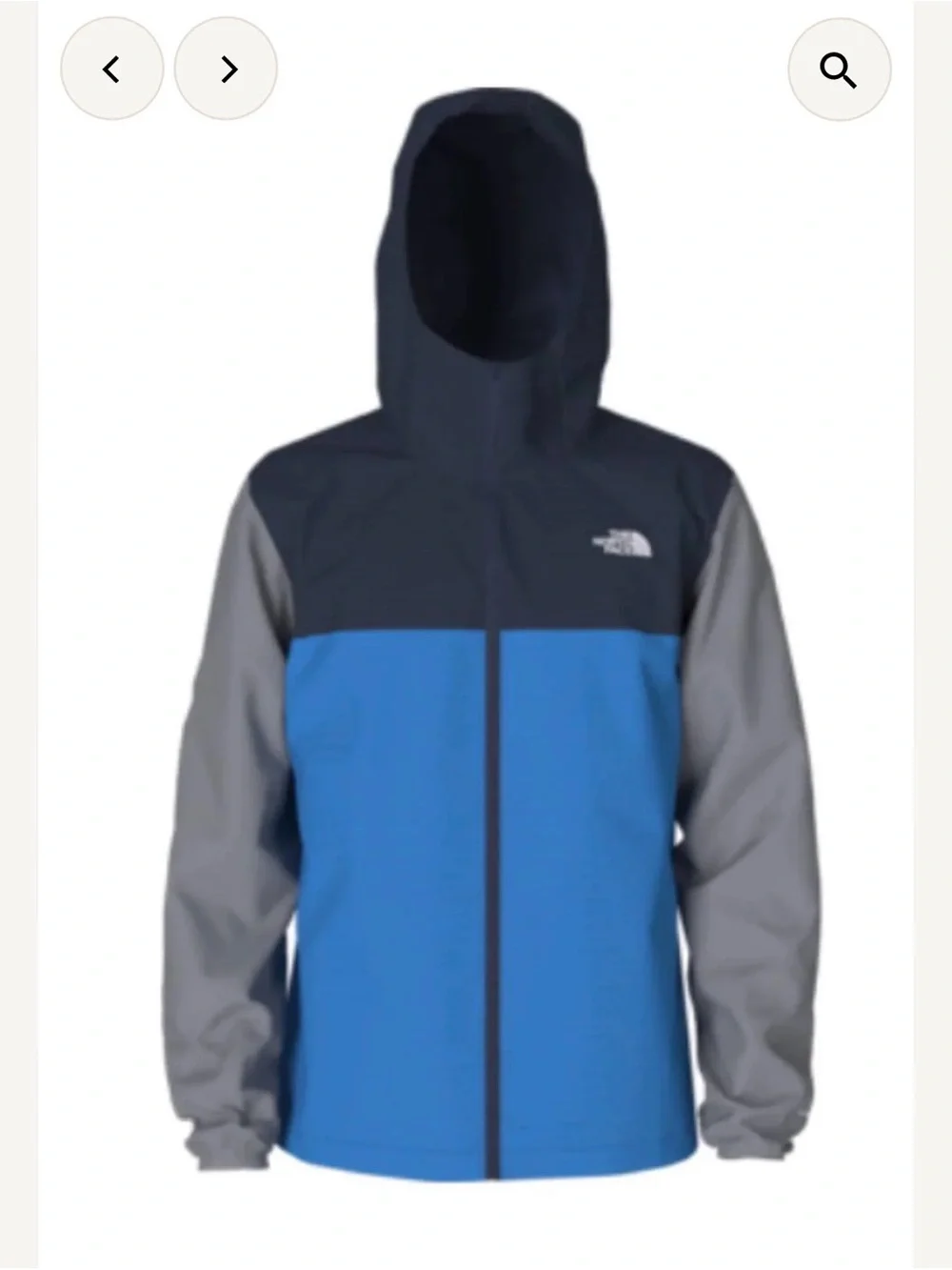 The North Face lightweight windbreaker